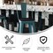 Flash Furniture Kelly Blue-Teal Metal Stool with Black Poly Seat ET-3534-30-KB-PL1B-GG - alternate 6